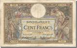 Frankreich 100 Francs Geldschein, 100 F 1908-1939 ''Luc Olivier Merson'' -