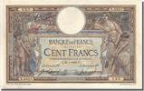 Frankreich 100 Francs Geldschein, 100 F 1908-1939 ''Luc Olivier Merson'' -