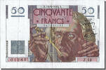 Frankreich 50 Francs Geldschein, 50 F 1946-1951 ''Le Verrier'' -