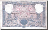 Frankreich 100 Francs Geldschein, 100 F 1888-1909 ''Bleu et Rose'' -