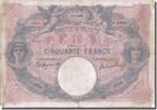 Frankreich 50 Francs Geldschein, 50 F 1889-1927 ''Bleu et Rose'' -