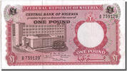 Nigeria 1 Pound Geldschein, UNZ -