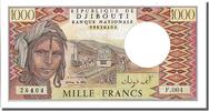 Dschibuti 1000 Francs Geldschein, UNZ -