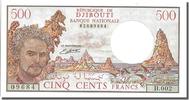 Dschibuti 500 Francs Geldschein, UNZ -