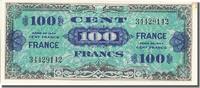 Frankreich 100 Francs Geldschein, 1945 Verso France, UNZ- -