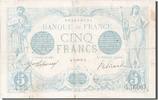 Frankreich 5 Francs Bleu, G.16061, SS, Fayette:02.47, KM:70 -