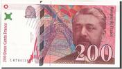 Frankreich 200 Francs Geldschein, 200 F 1995-1999 ''Eiffel'', UNZ- -