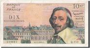 Frankreich 10 Nouveaux Francs Geldschein, 10 NF 1959-1963 ''Richelieu'' -
