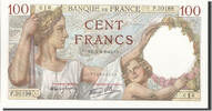 Frankreich 100 Francs Geldschein, 100 F 1939-1942 ''Sully'', 1942-04-02 -