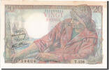 Frankreich 20 Francs Geldschein, 20 F 1942-1950 ''Pêcheur'' -