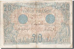 Frankreich 20 Francs Geldschein, 20 F 1905-1913 ''Bleu'', 1912-02-01 -
