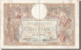 Frankreich 100 Francs Geldschein, 100 F 1908-1939 ''Luc Olivier Merson'' -