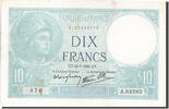 Frankreich 10 Francs Geldschein, 10 F 1916-1942 ''Minerve'', 1941-01-16 -