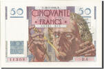 Frankreich 50 Francs France, 50 F 1946-1951 ''Le Verrier'', KM #127a, 1946-03-28,... -