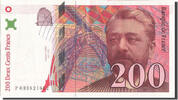 Frankreich 200 Francs Geldschein, 200 F 1995-1999 ''Eiffel'', SS -