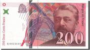 Frankreich 200 Francs Geldschein, 200 F 1995-1999 ''Eiffel'', UNZ -