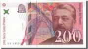 Frankreich 200 Francs Geldschein, 200 F 1995-1999 ''Eiffel'', UNZ- -