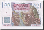 Frankreich 50 Francs Geldschein, 50 F 1946-1951 ''Le Verrier'' -