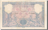 Frankreich 100 Francs Geldschein, 100 F 1888-1909 ''Bleu et Rose'' -