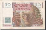 Frankreich 50 Francs Geldschein, 50 F 1946-1951 ''Le Verrier'' -