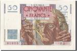 Frankreich 50 Francs Geldschein, 50 F 1946-1951 ''Le Verrier'' -
