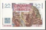 Frankreich 50 Francs Geldschein, 50 F 1946-1951 ''Le Verrier'' -