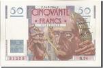 Frankreich 50 Francs Geldschein, 50 F 1946-1951 ''Le Verrier'' -