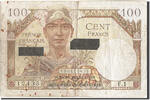 Frankreich 100 Francs Geldschein, 1955-1963 Treasury, Undated (1956), S -