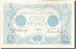 Frankreich 5 Francs Geldschein, 5 F 1912-1917 ''Bleu'', 1915-06-03 -
