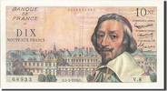 Frankreich 10 Nouveaux Francs Geldschein, 10 NF 1959-1963 ''Richelieu'' -
