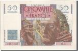 Frankreich 50 Francs Geldschein, 50 F 1946-1951 ''Le Verrier'' -