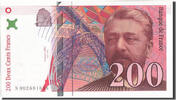 Frankreich 200 Francs Geldschein, 200 F 1995-1999 ''Eiffel'', 1995 -