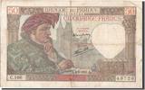 Frankreich 50 Francs Geldschein, 50 F 1940-1942 ''Jacques Coeur'' -