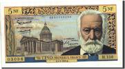 Frankreich 5 Nouveaux Francs Geldschein, 5 NF 1959-1965 ''Victor Hugo'' -