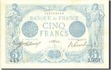 Frankreich 5 Francs Geldschein, 5 F 1912-1917 ''Bleu'', 1915-04-02, VZ -