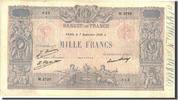 Frankreich 1000 Francs Geldschein, 1 000 F 1889-1926 ''Bleu et Rose'' -