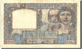 Frankreich 20 Francs Geldschein, 20 F 1939-1942 ''Science et Travail'' -