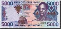 Sierra Leone 5000 Leones Geldschein, 2002-02-01, KM:27A, UNZ -