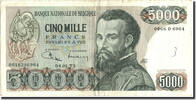 Belgien 5000 Francs Geldschein, 1973-01-08, KM:137, S+ -