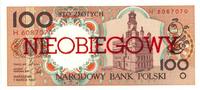 Polen 100 Zlotych Geldschein, 1990-03-01, KM:170a, UNZ -