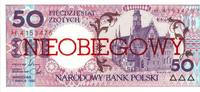 Polen 50 Zlotych Geldschein, 1990-03-01, KM:169a, UNZ -