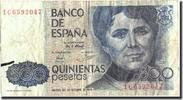 Spanien 500 Pesetas Geldschein, 1970-10-23, KM:157, S -