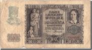 Polen 20 Zlotych Geldschein, 1940-03-01, KM:95, SGE+ -