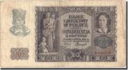 Polen 20 Zlotych Geldschein, 1940-03-01, KM:95, S+ -
