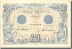 Frankreich 20 Francs 20 F 1905-1913 ''Bleu'', 1913-01-23, SS+ -