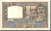 Frankreich 20 Francs 20 F 1939-1942 ''Science et Travail'', 1941-12-04 -