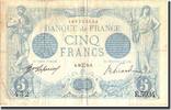 Frankreich 5 Francs 5 F 1912-1917 ''Bleu'', 1915-05-28, S+ -