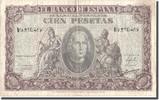 Spanien 100 Pesetas Geldschein, 1940-01-09, KM:118a, SS -