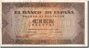 Spanien 100 Pesetas Geldschein, 1938-05-20, KM:113a, SS -