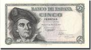 Spanien 5 Pesetas Geldschein, 1948-03-05, KM:136a, VZ+ -